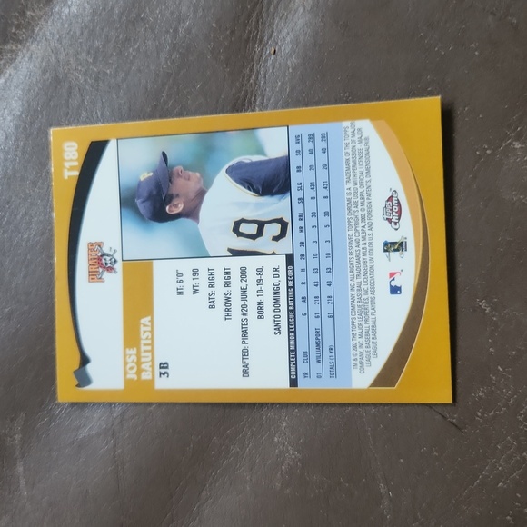 Jose Bautista Rookie Card + Allen Genter Card - Picture 4 of 6
